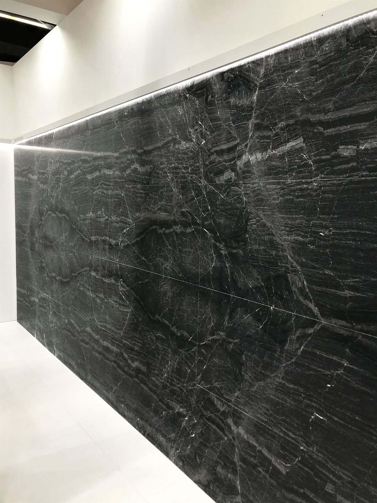 Argos Black marble wall cladding